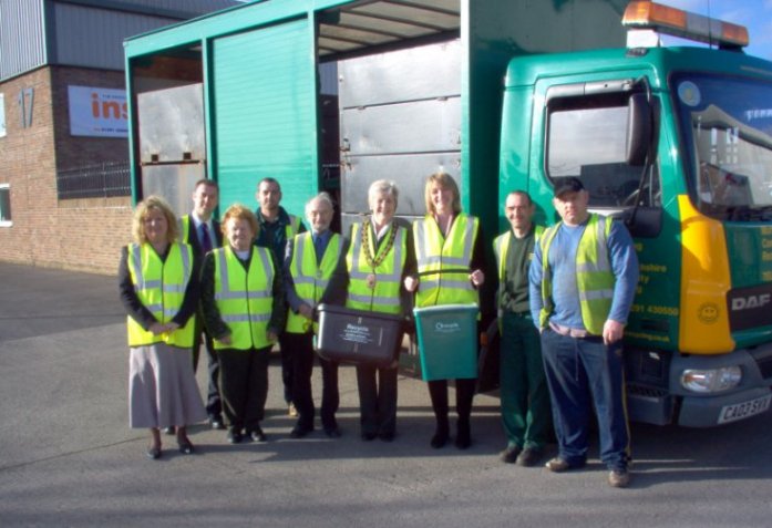 MCR staff and directors with Jessica Morden,MP and cllr Val Smith